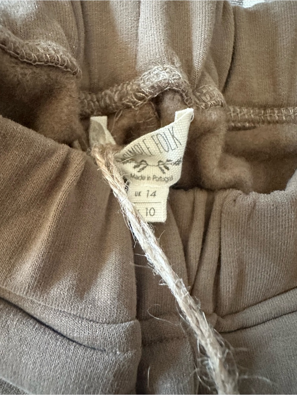 The Simple Folk Women’s Cozy Trousers in Walnut - Picture 3 of 4